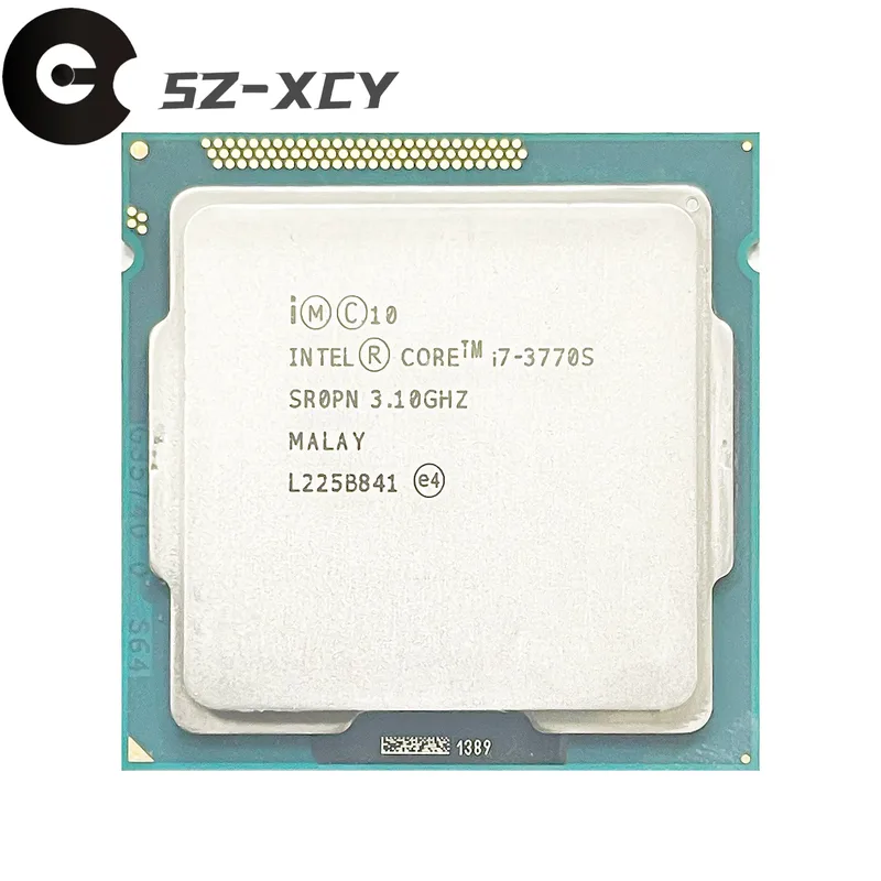 Intel Core i7-3770S fyrkärnig processor 3,1 GHz 8 MB cache LGA 1155 – BX80637I73770S