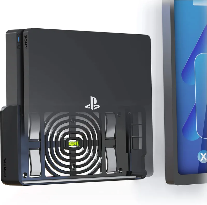 TotalMount Väggfäste för Sony PlayStation 4 Slim-konsolen
