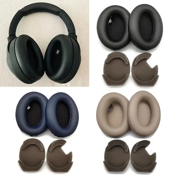 hörlurar Öronkuddar, hörlurar Öronkuddar, Memory Foam Öronkuddar för WH XB700 hörlurar