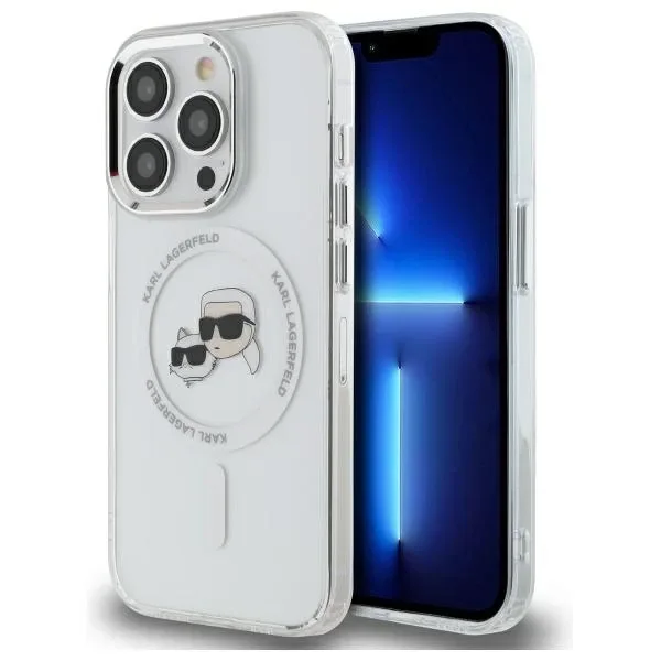 Karl Lagerfeld Mobilskal till iPhone 14 Pro Max MagSafe IML Choupette Head