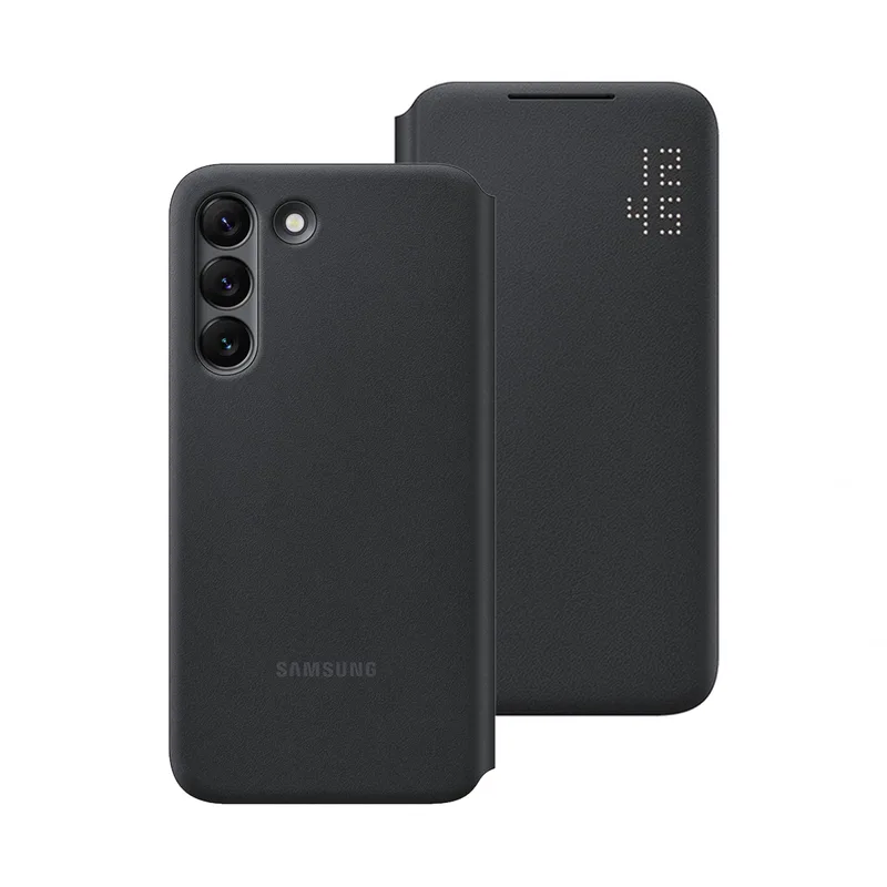 Samsung Official S22+ Smart LED-skärmskydd Svart