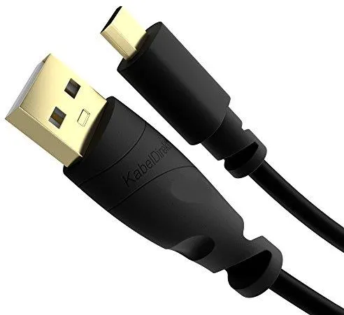 KabelDirekt – 0,5m mikro-USB-kabel