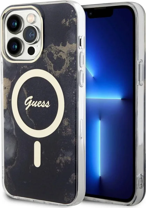 Guess Mobilskal till iPhone 14 Plus MagSafe Marble