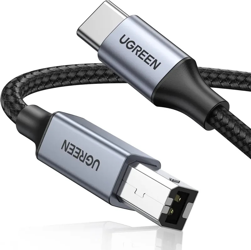 USB C 2 m (USBC till USB-B-kabel)