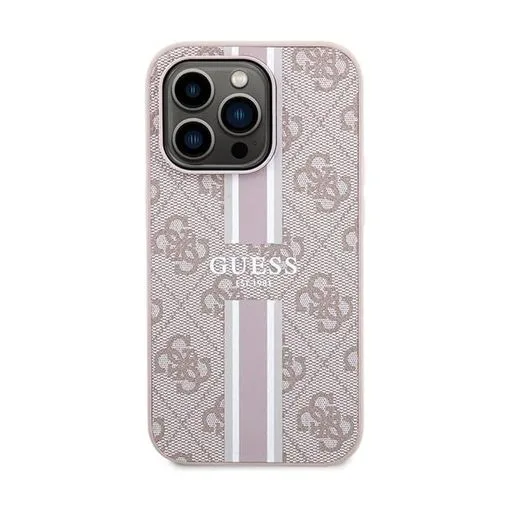 Guess Mobilskal till iPhone 15 Pro Magsafe Printed Stripes