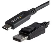 StarTech.com USB C till DisplayPort 1.4-kabel på 1,8 m ? videoadapterkonverterare USB Type-C till DP 1.4 Alt-läge för 4K/5K/8K ? HBR3/HDR/DSC ? DP-sk