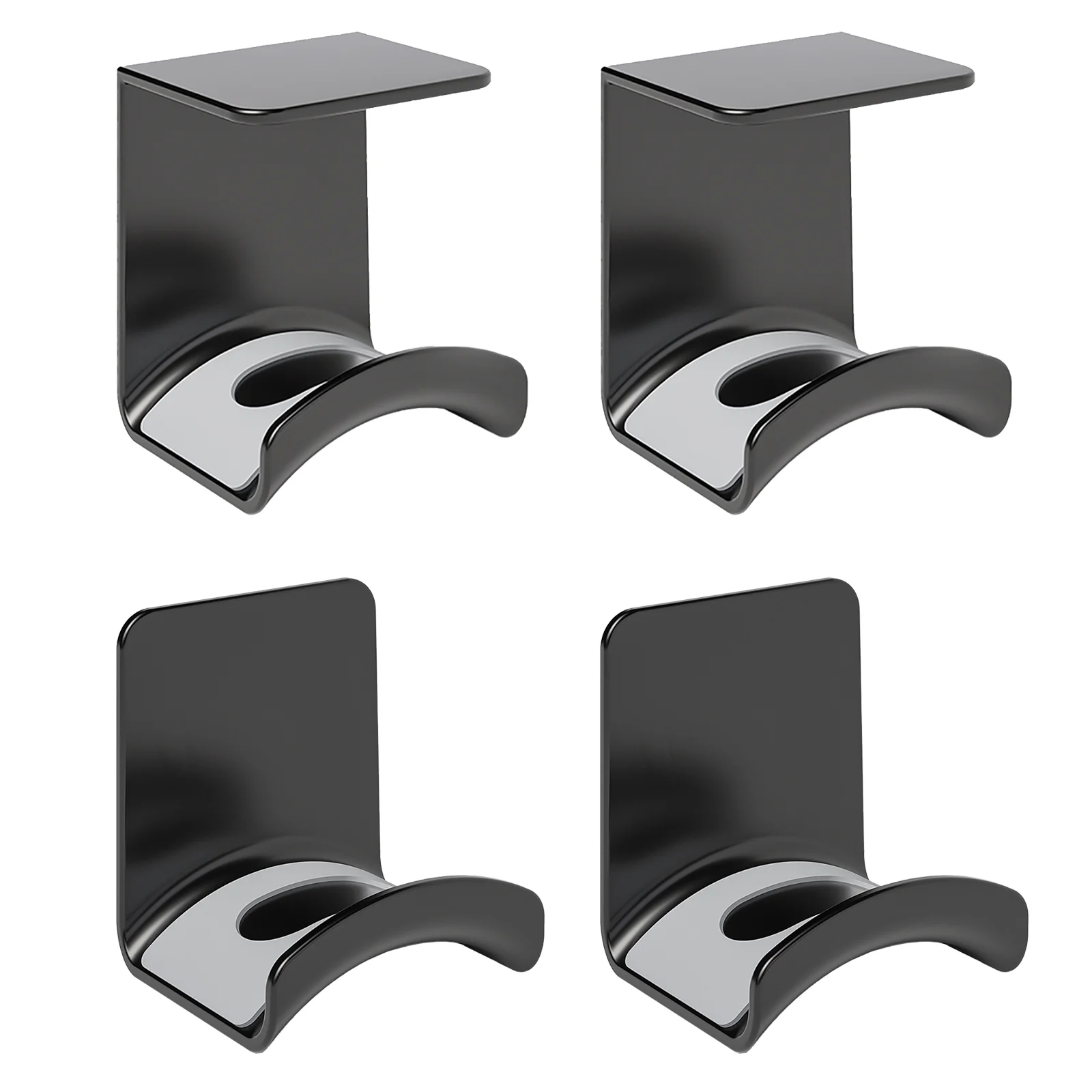 Generico Sturdy Back Adhesive Headphone Holder Wall