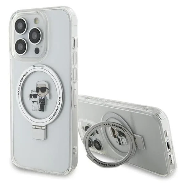 Karl Lagerfeld Mobilskal till iPhone 11/XR MagSafe Ringställ