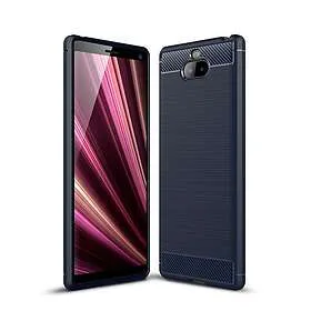 OEM Carbon Brushed Mobilskal till Sony Xperia 10 Plus