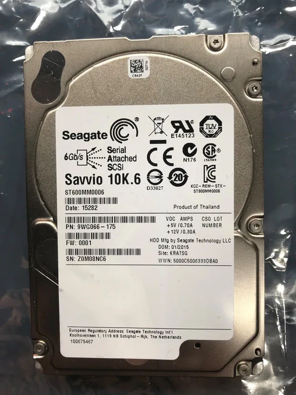 Seagate Savvio 10K.6 600GB SAS HDD
