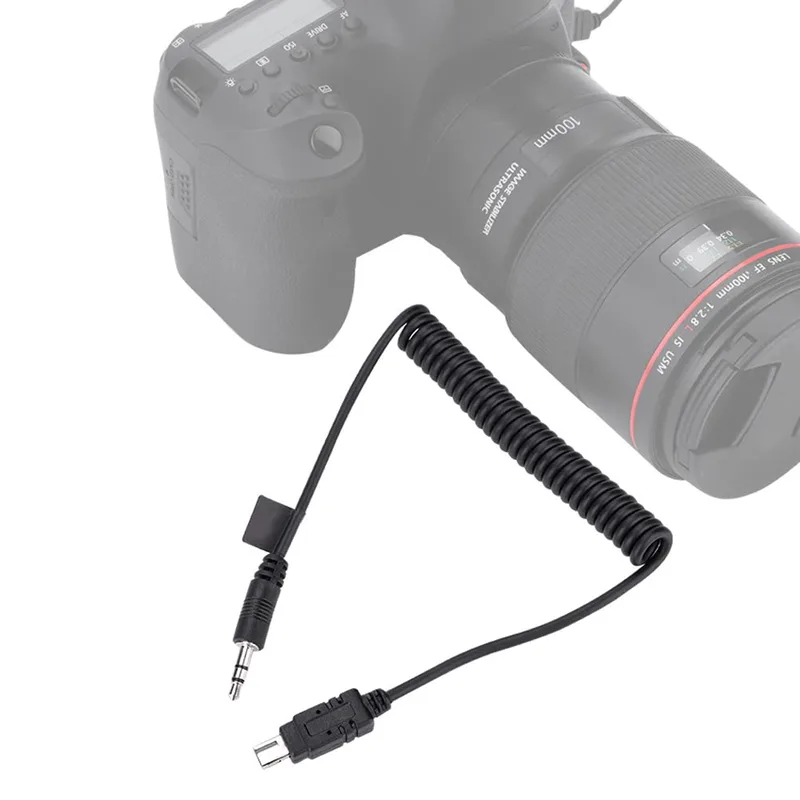 Kamera slutarkabel, MC-DC2 0,5 m kamera fjärrslutare Release anslutningskabel för 7100,D7200, D7000, D5100, D5000, D3200, D90, Df,D750,D610, D7100, D7