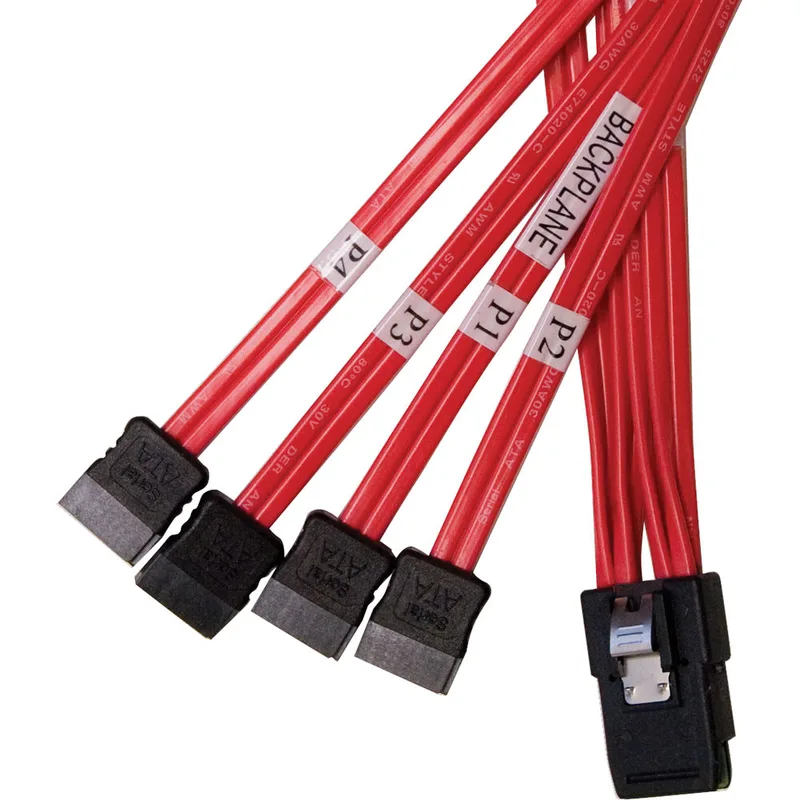 StarTech.com SFF-8087 till 4 x SATA-kabel