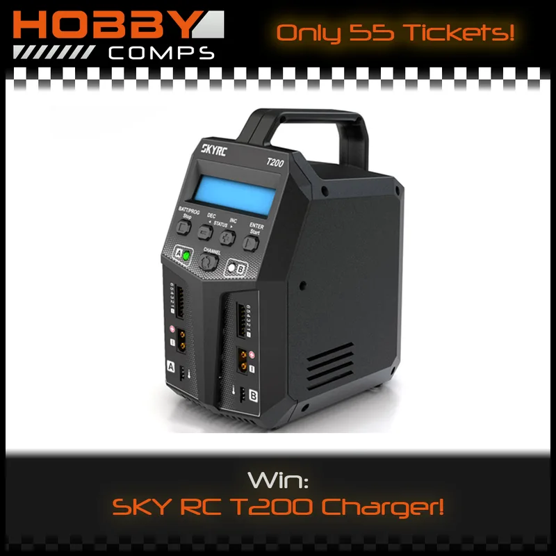 SkyRC T200 batteriladdare AC, DC