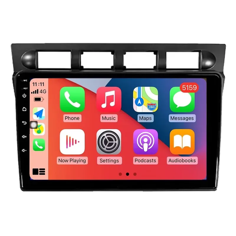 9'' 2Din bilstereoradio Android 15 touch Automatisk Bluetooth för Kia Morning Picanto 2004-2007