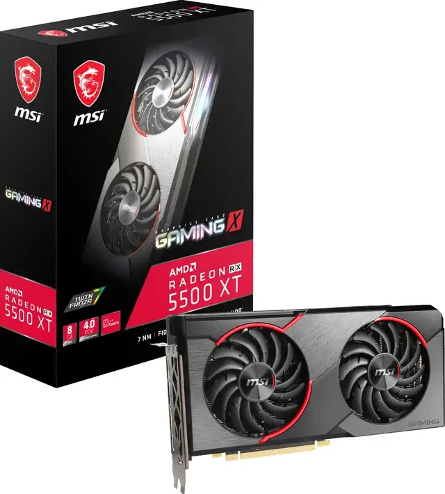MSI RX5500 XT Gaming X grafikkort