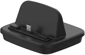 Pongnas Magnetisk USB-laddningsdocka för 3 3Pro, Bärbar USB för Klockor (Svart)