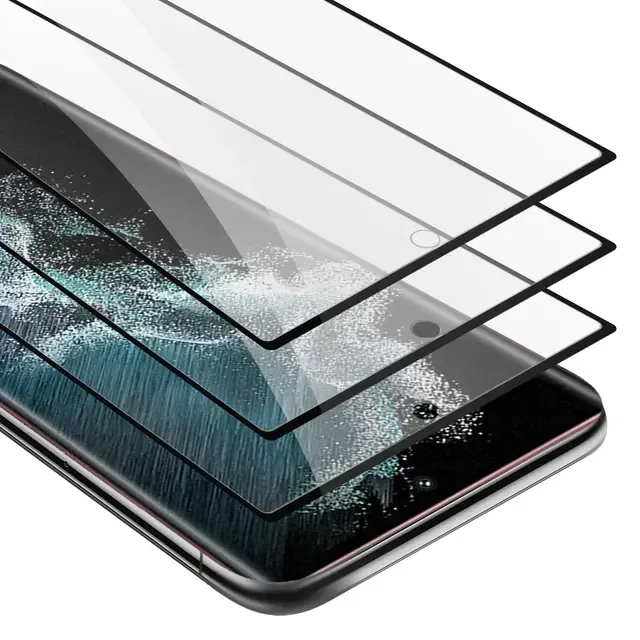 Cadorabo Samsung Galaxy S22 ULTRA 3x Skyddsglas