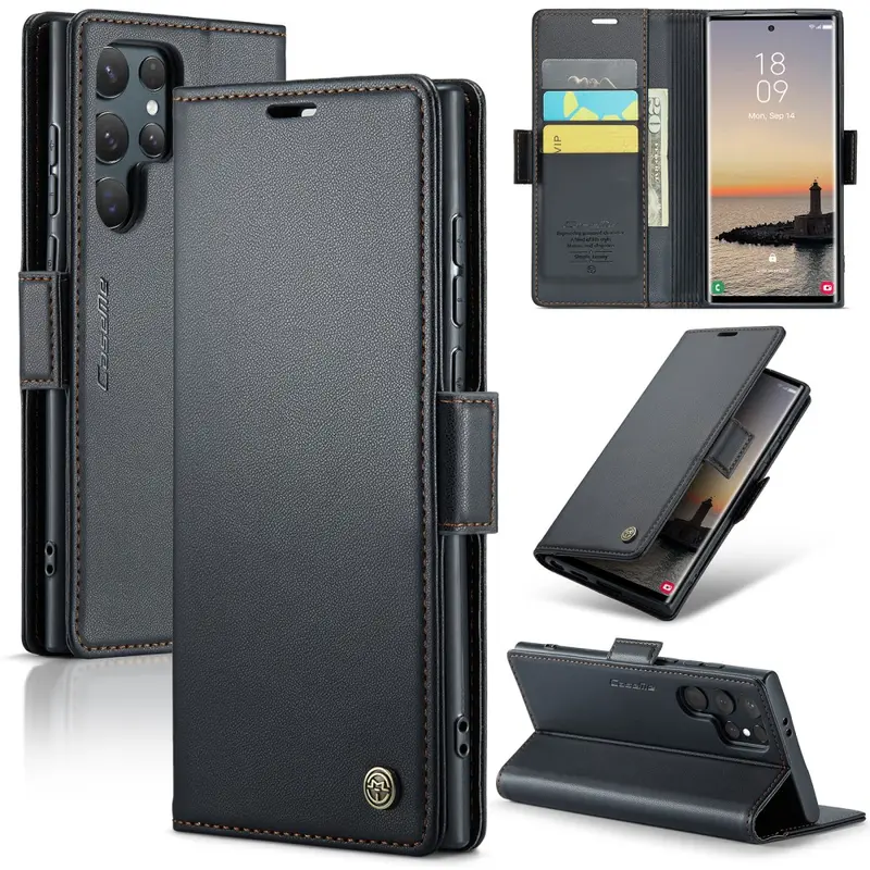 MTK Till Samsung Galaxy S25 Ultra Plånboksfodral