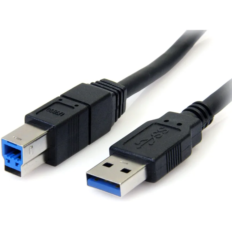 Startech .com 3 m svart SuperSpeed USB 3.0-kabel A till B
