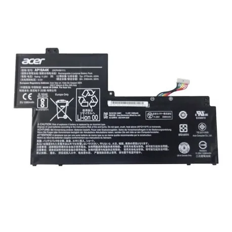 AP16A4K 11,25V 42Wh/3770mAh laptopbatteri ersättning för Acer Swift 1