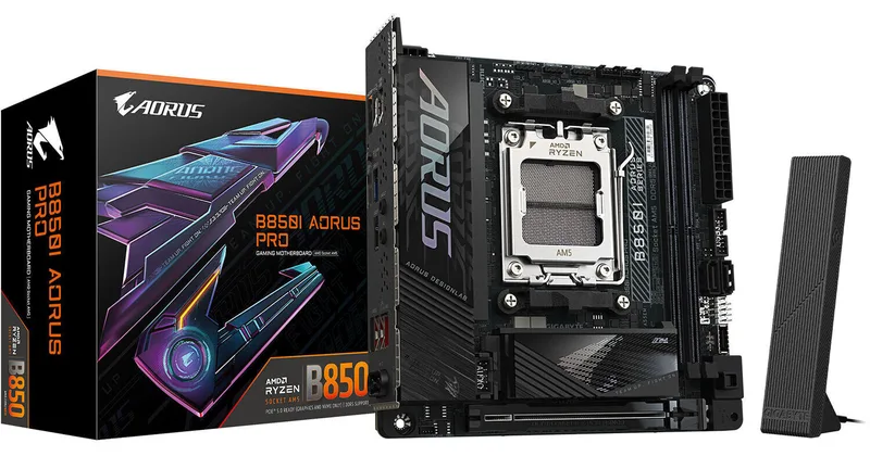 GIGABYTE B850I AORUS PRO Moderkort