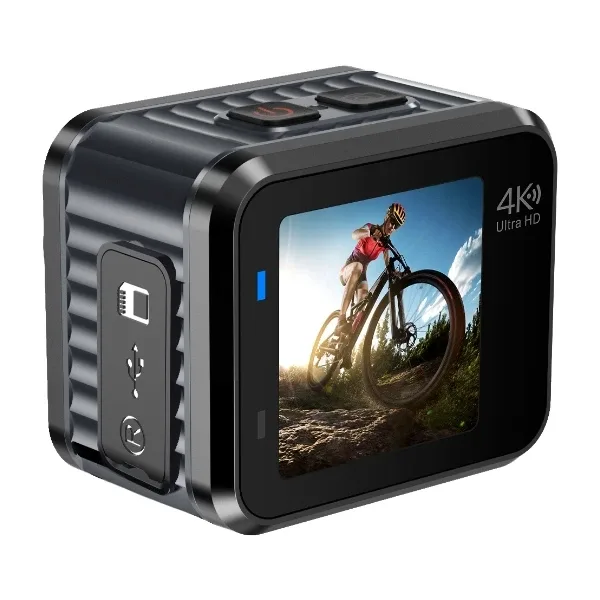 Actionkamera Cykelkamera Sportstöd Digital Mini Helskärm