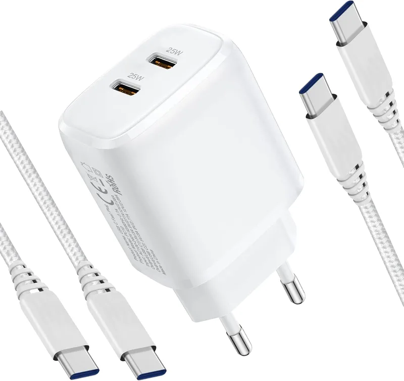 YISH USB C-laddare snabbladdning 25 W
