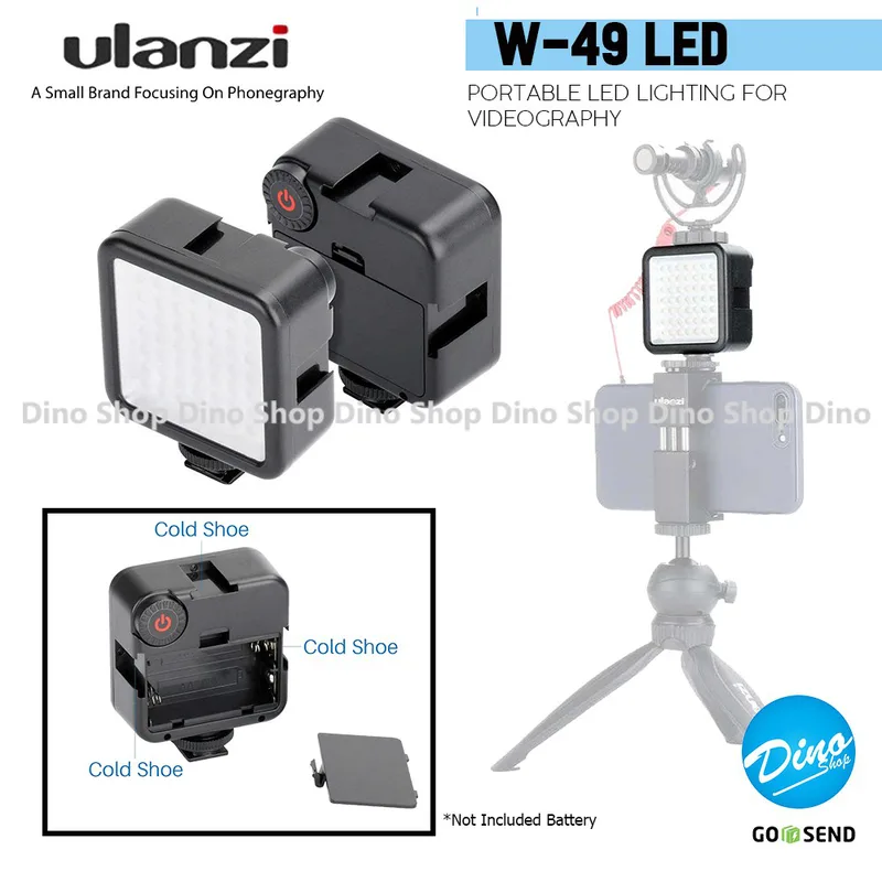 Bewinner W49 Mini Portable LED Video Light