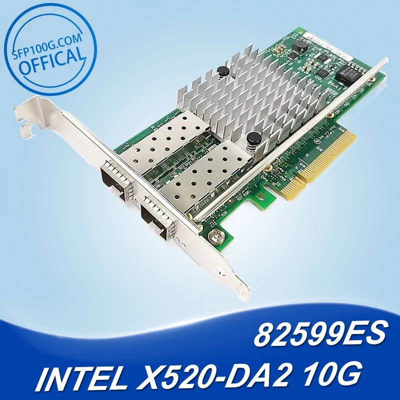 Intel Ethernet konvergerad nätverksadapter X520-DA2