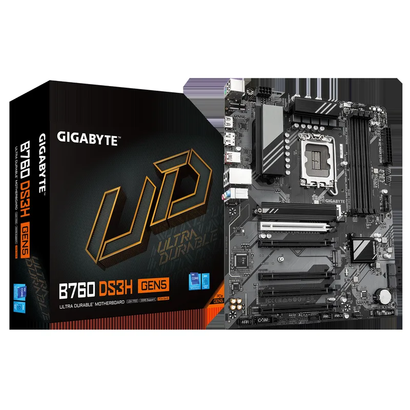 GIGABYTE B760 DS3H GEN5 moderkort
