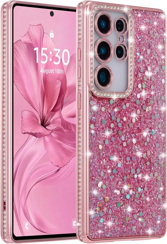 Mobiltelefonskal för Samsung Galaxy S26 Ultra glitter
