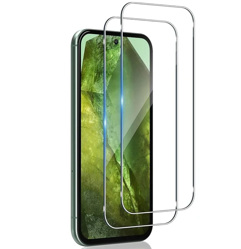 2-Pack Härdat Glas Skärmskydd Set kompatibel med Blackview Oscal Marine 1