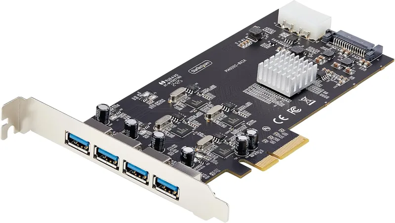 StarTech.com 4-portars USB 3.0 PCIe-kort
