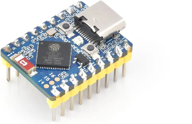 Waveshare ESP32-C3 Mini Development Board(with Pre-soldered Header)