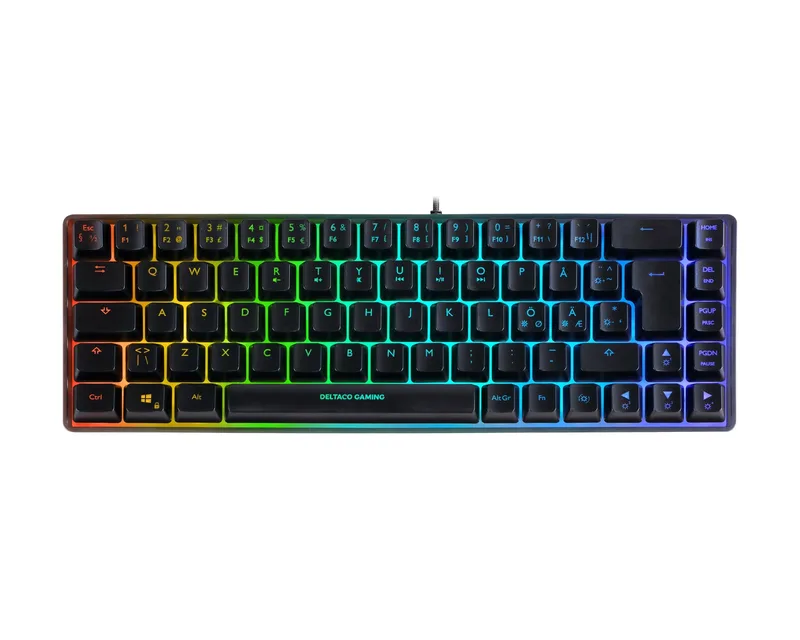 Membran Gaming Tangentbord RGB