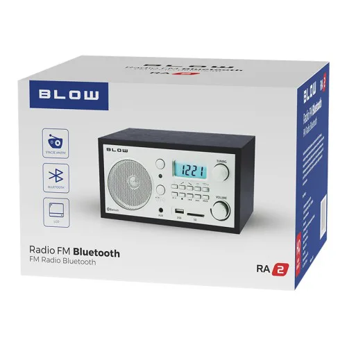 Bärbar analog radio AM/FM BLOW RA2