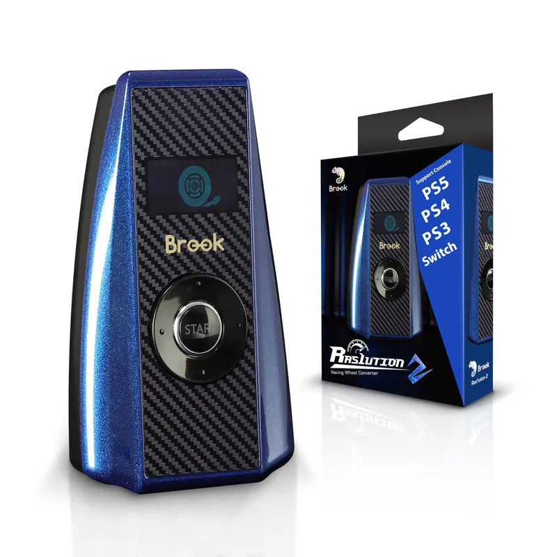 Brook Raslution 2 racinghjulsomvandlare Ras1ution 2 för PS5/PS4/PS3/Switch/Switch OLED