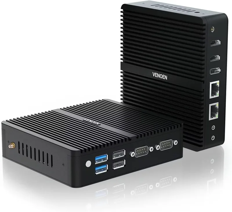 Mini PC fläktlös 12:e generationen i tel J6412