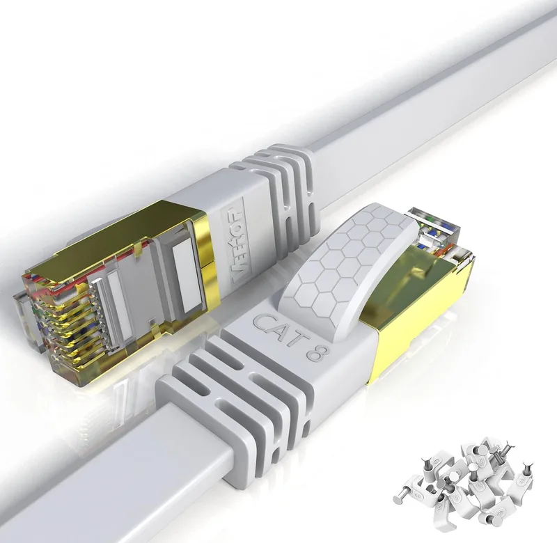 Veetop nätverkskabel Cat 8, SSTP, RJ45, 2 m