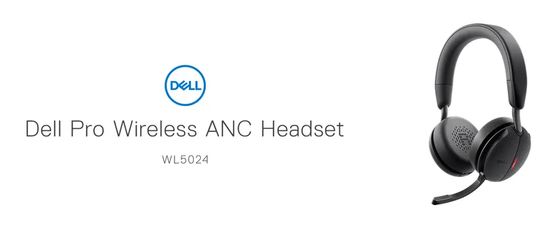 Dell Pro trådlöst headset med ANC – WL5024