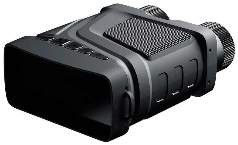 Levenhuk Atom Digital DNB200 Lightweight Handheld Day and Night Vision Binoculars with Photo and Video Recorder