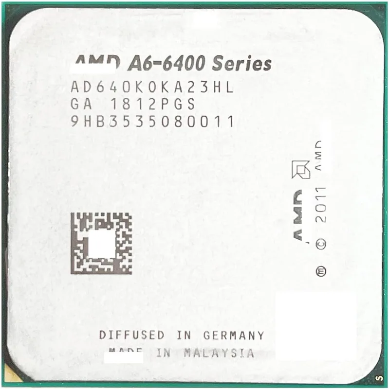 A6-serien A6-6400K A6 6400 6400K 3,9G 65W Dual-Core Prosesor CPU AD640KOKA23HL/AD640BOKA23HL Socket FM2