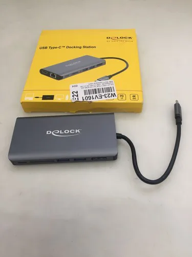 DeLock USB-C®-dockningsstation Passar till följande
