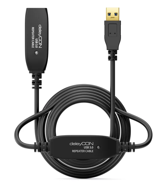 deleyCON 10m Aktiv USB 3.0-Kabel