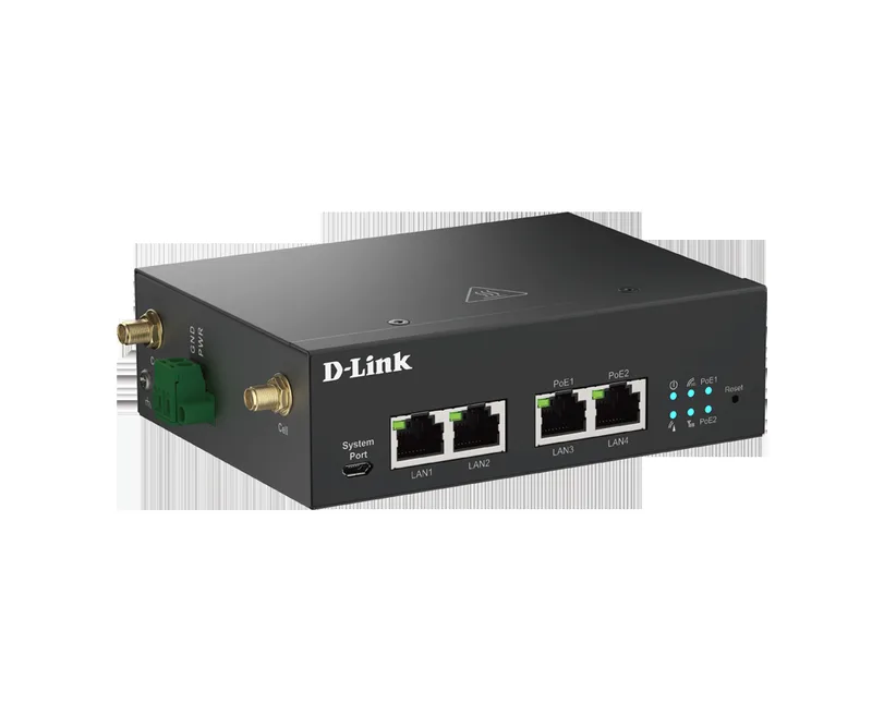 D-Link 5G M2M VPN PoE+ Industrial Modem