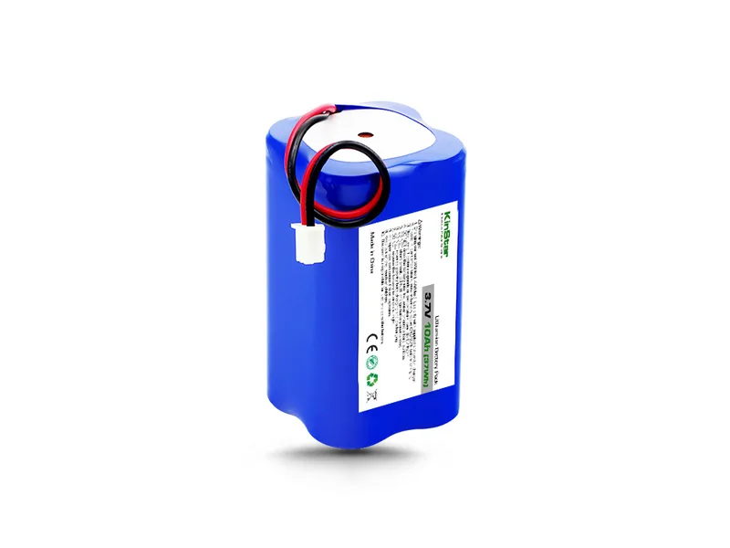 AOLIKES 18650 1s4p batteri 10 400 mAh 3,7 V uppladdningsbart litiumjonbatteri