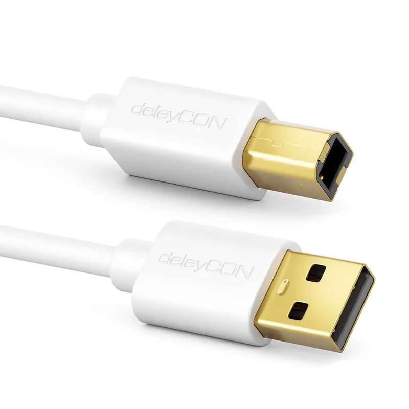 deleyCON Micro USB-Kabel 0,5m