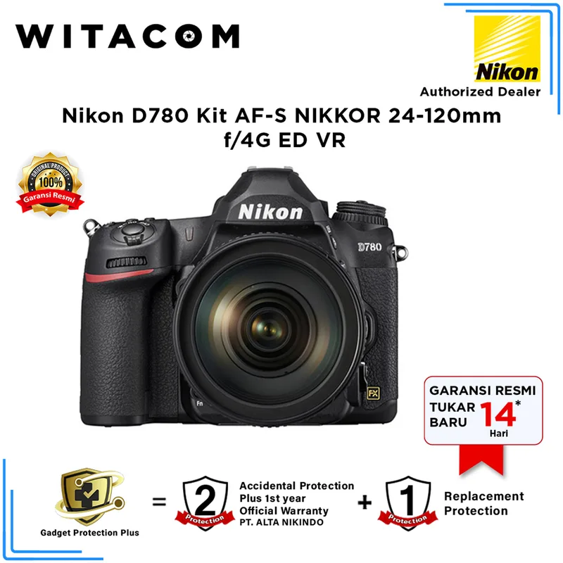 Nikon D780 Kit AF-S 24-120mm 1:4G ED VR