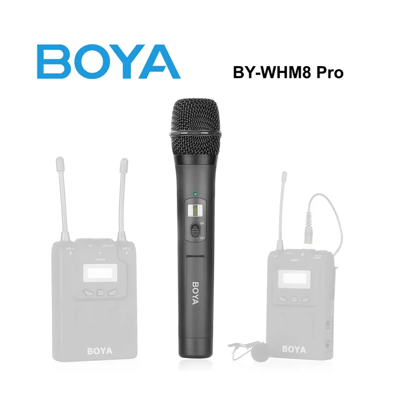 BOYA Mikrofon Handhållen BY-WHM8 Pro Trådlös