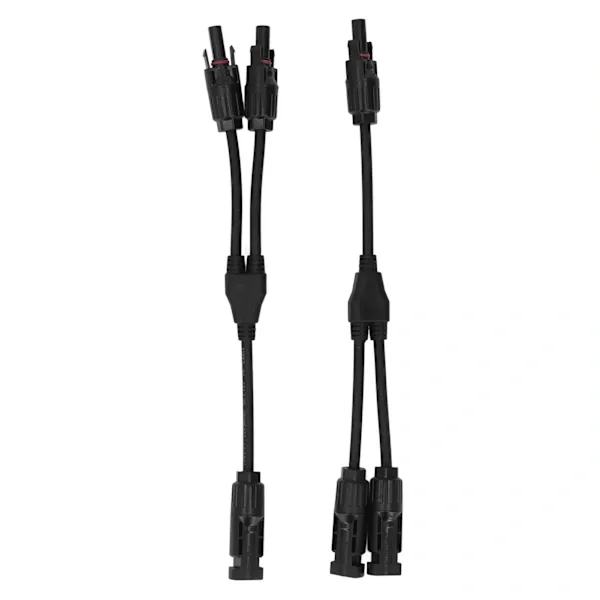 Gebildet 1 par kontakter, Y-gren, parallell adapter, kabelplugg